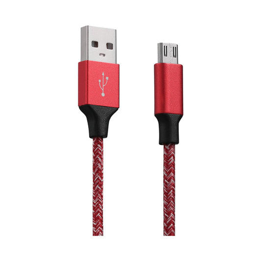Volkano Fashion Series Micro USB Cable 1.8m Assorted