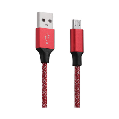 Volkano Fashion Series Micro USB Cable 1.8m Assorted