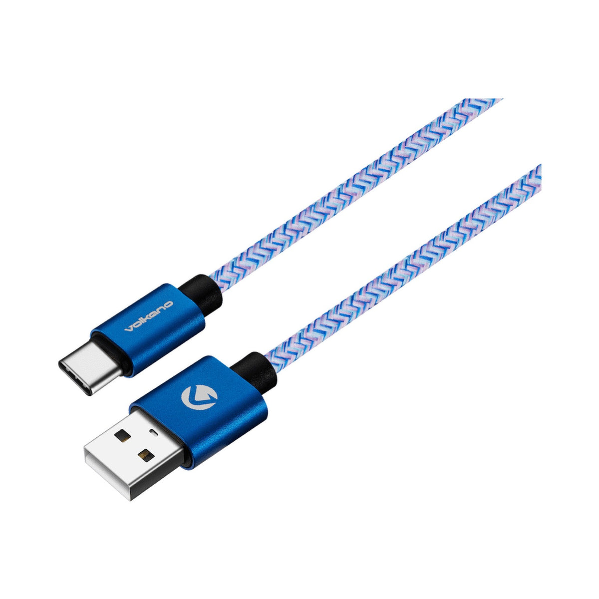 Volkano Fashion Series Micro USB Cable 1.8m - Sky Blue