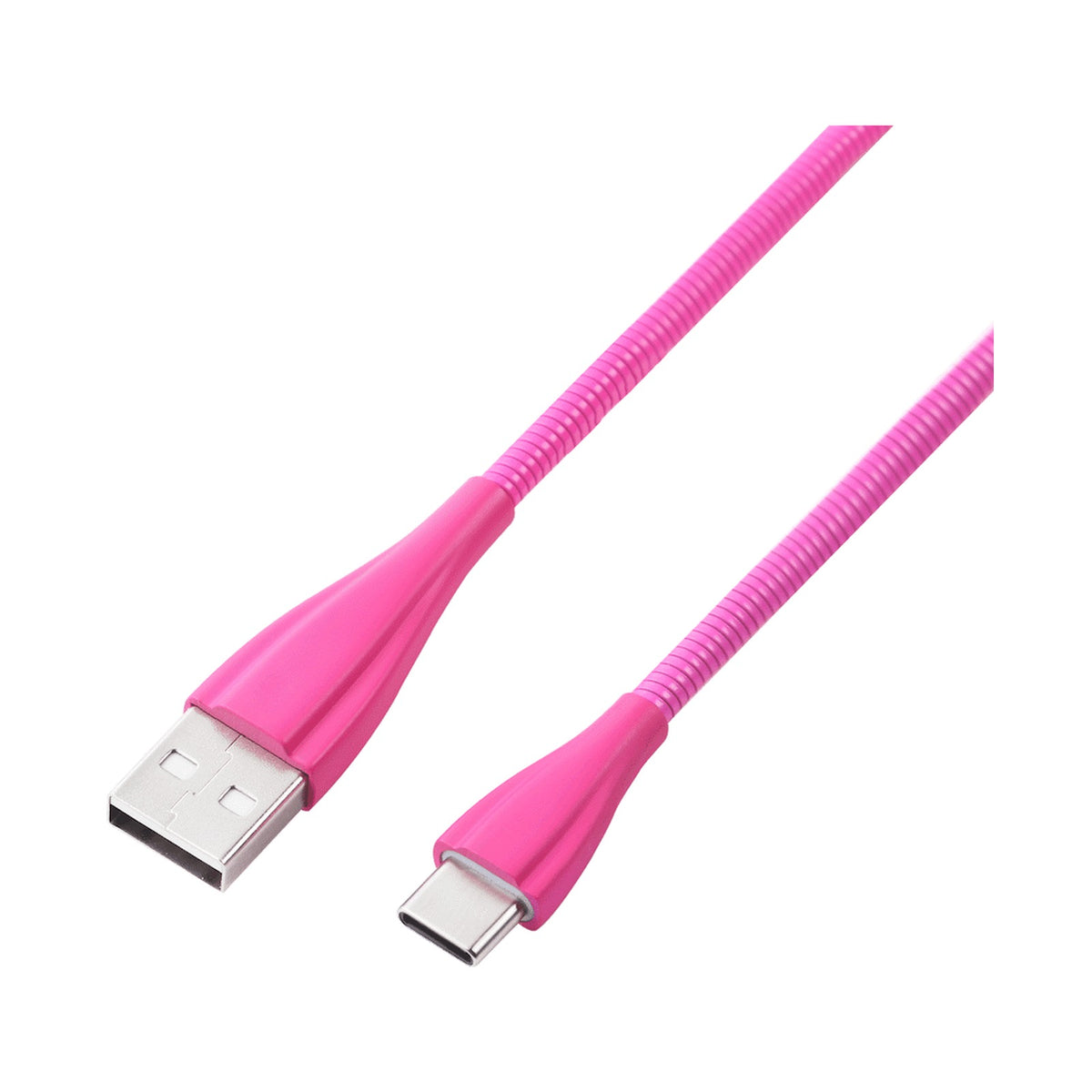 Volkano Fashion Series Type-C Cable 1.8m - Lumo - Pink