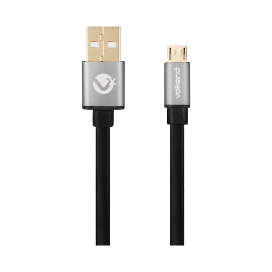 VolkanoX Couple Series Micro USB Premium Twin Pack 1m Charge/Data Cable - Black