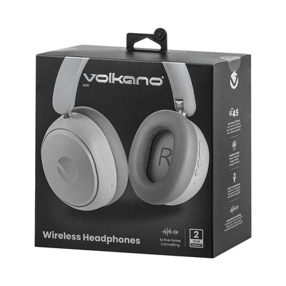Volkano Lexi Bluetooth Headphone with ANC - Grey