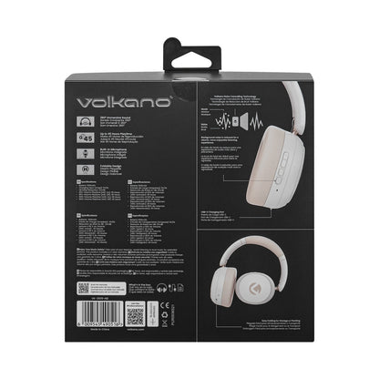 Volkano Lexi Bluetooth Headphone with ANC - Nude
