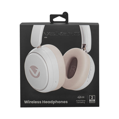 Volkano Lexi Bluetooth Headphone with ANC - Nude