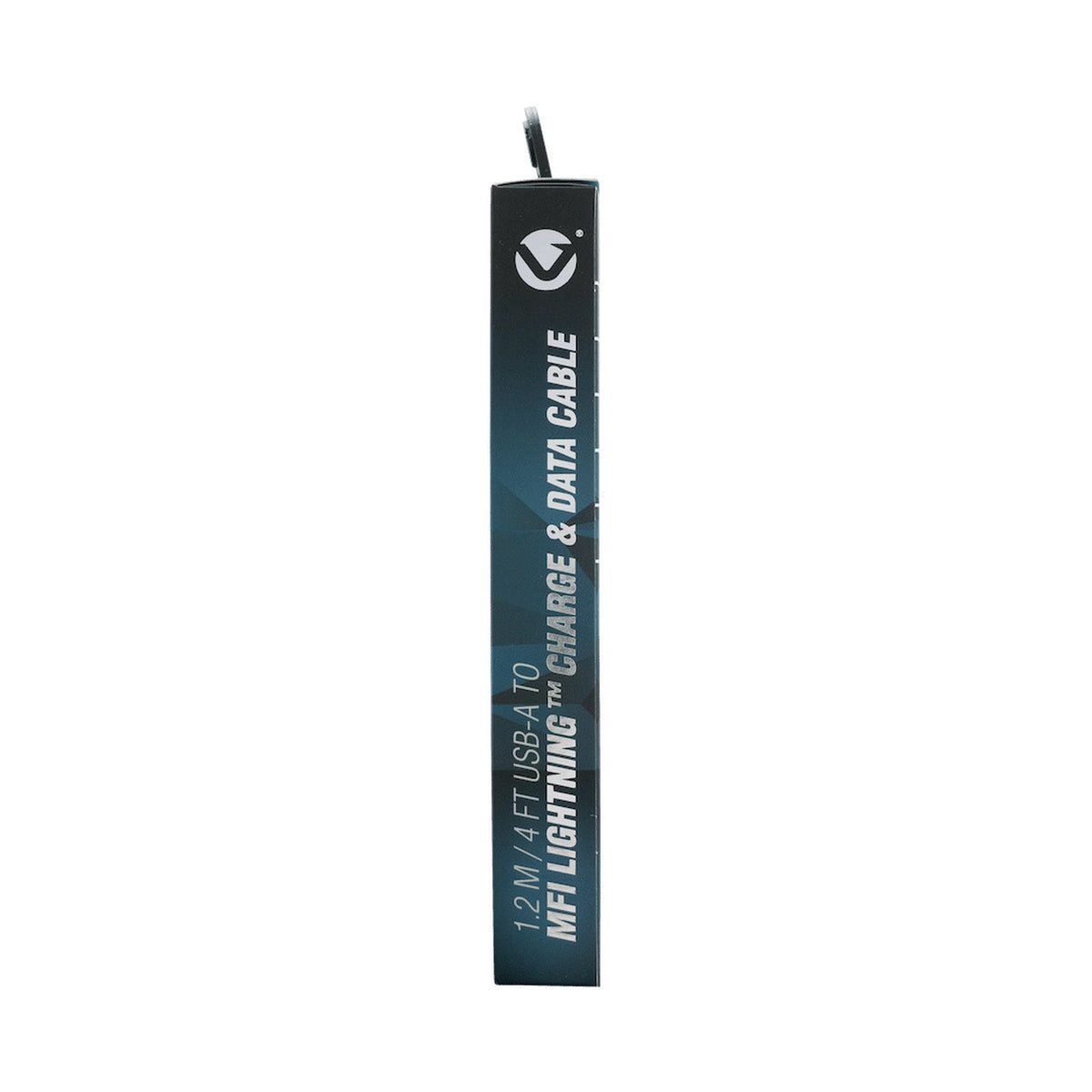 Volkano Iron Series Round Metallic Spring MFI Lightning Cable 1.2m - Silver