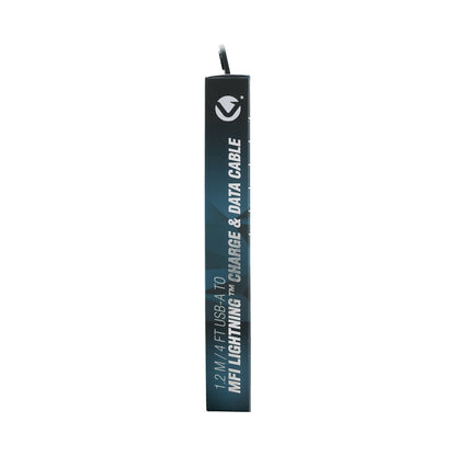 Volkano Iron Series Round Metallic Spring MFI Lightning Cable 1.2m - Silver