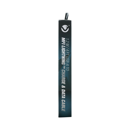 Volkano Iron Series Round Metallic Spring MFI Lightning Cable 1.2m - Silver