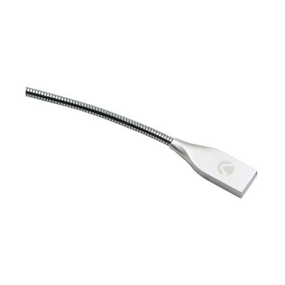 Volkano Iron Series Round Metallic Spring MFI Lightning Cable 1.2m - Silver