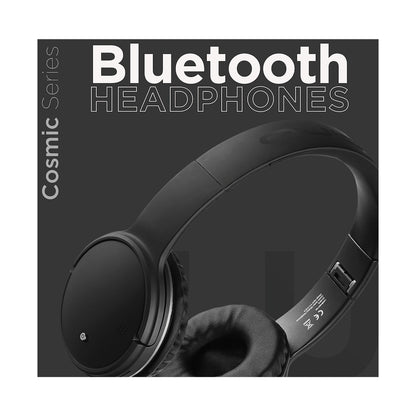 Volkano Cosmic Series Bluetooth Headphones - Black