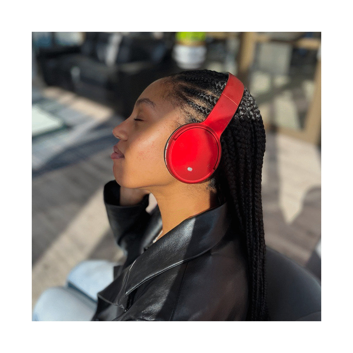 Volkano Cosmic Series Bluetooth Headphones - Red