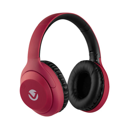 Volkano Cosmic 2 Series Bluetooth Headphones - Red