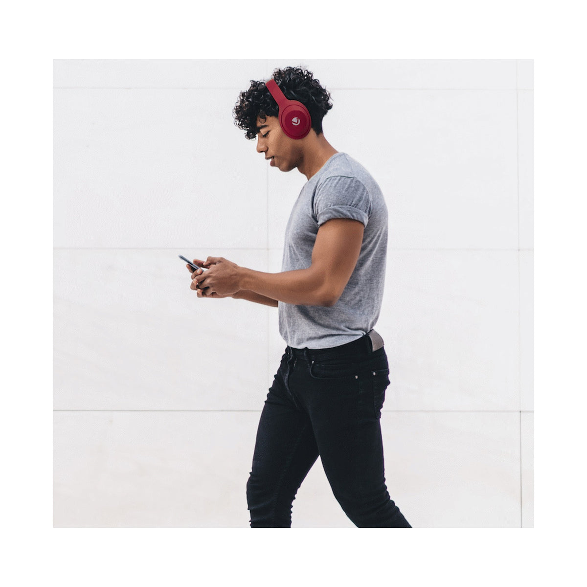 Volkano Cosmic 2 Series Bluetooth Headphones - Red