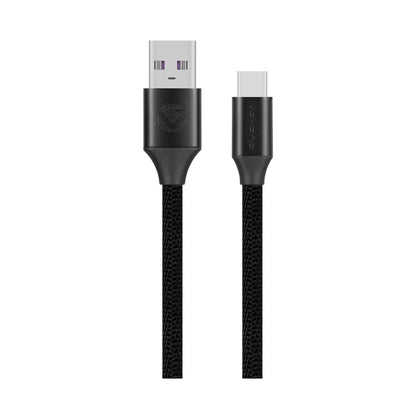 Volkano Weave Series Braided Type-C Cable 3m 30w - Black