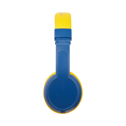 Volkano Sidekick Series Wired Kiddies Headphones with Share Port - Yellow/Blue