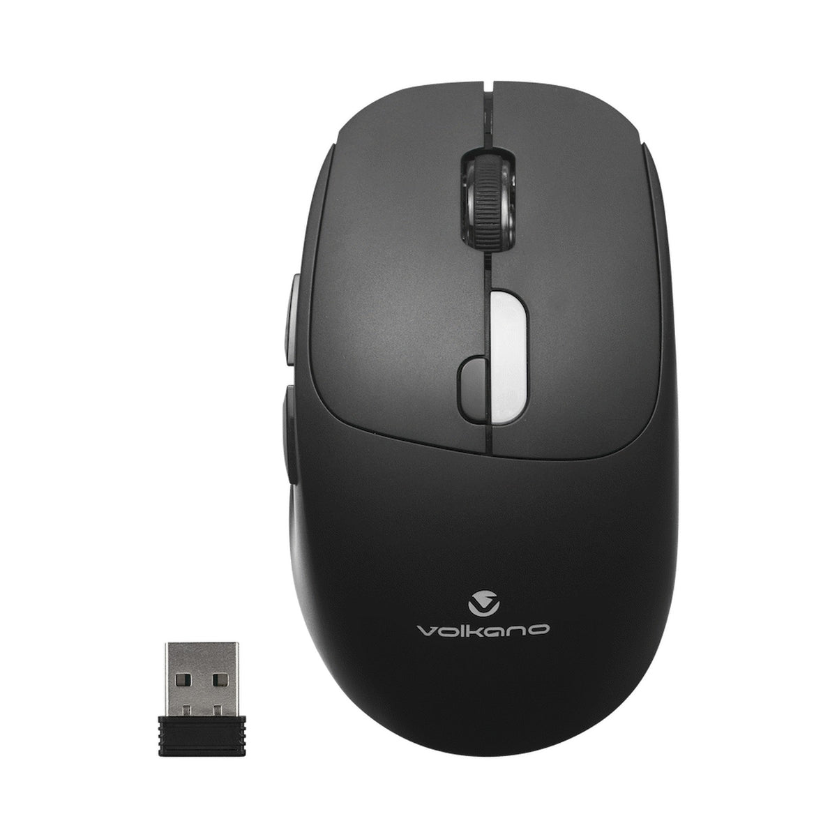 Volkano Quartz Series Wireless Mouse with 3 LED Indicators