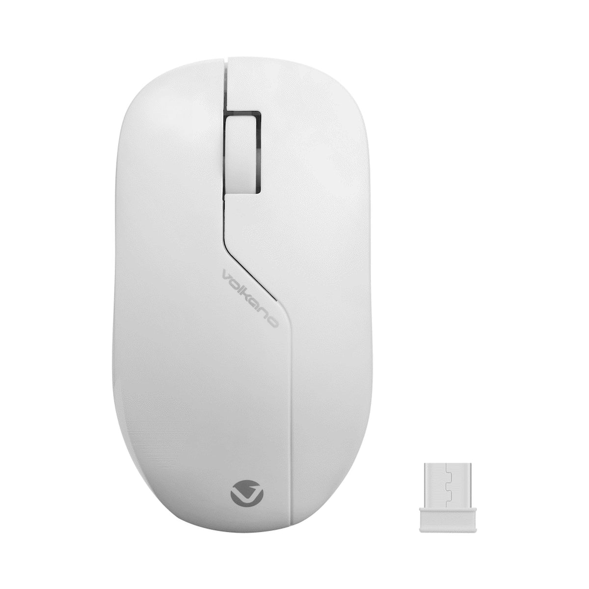 Volkano Ruby Series Wireless Mouse White