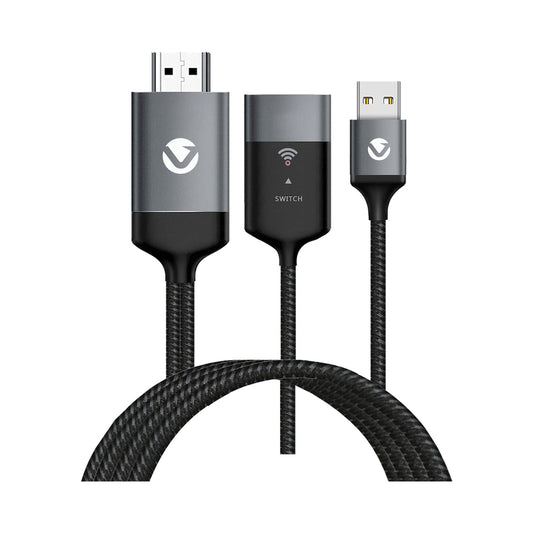 Volkano Pitch series Wired and Wireless Casting cable for Android and iOS