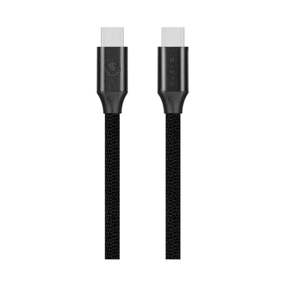 Volkano Weave Series Type-C to Type-C Cable 3m 60w - Black