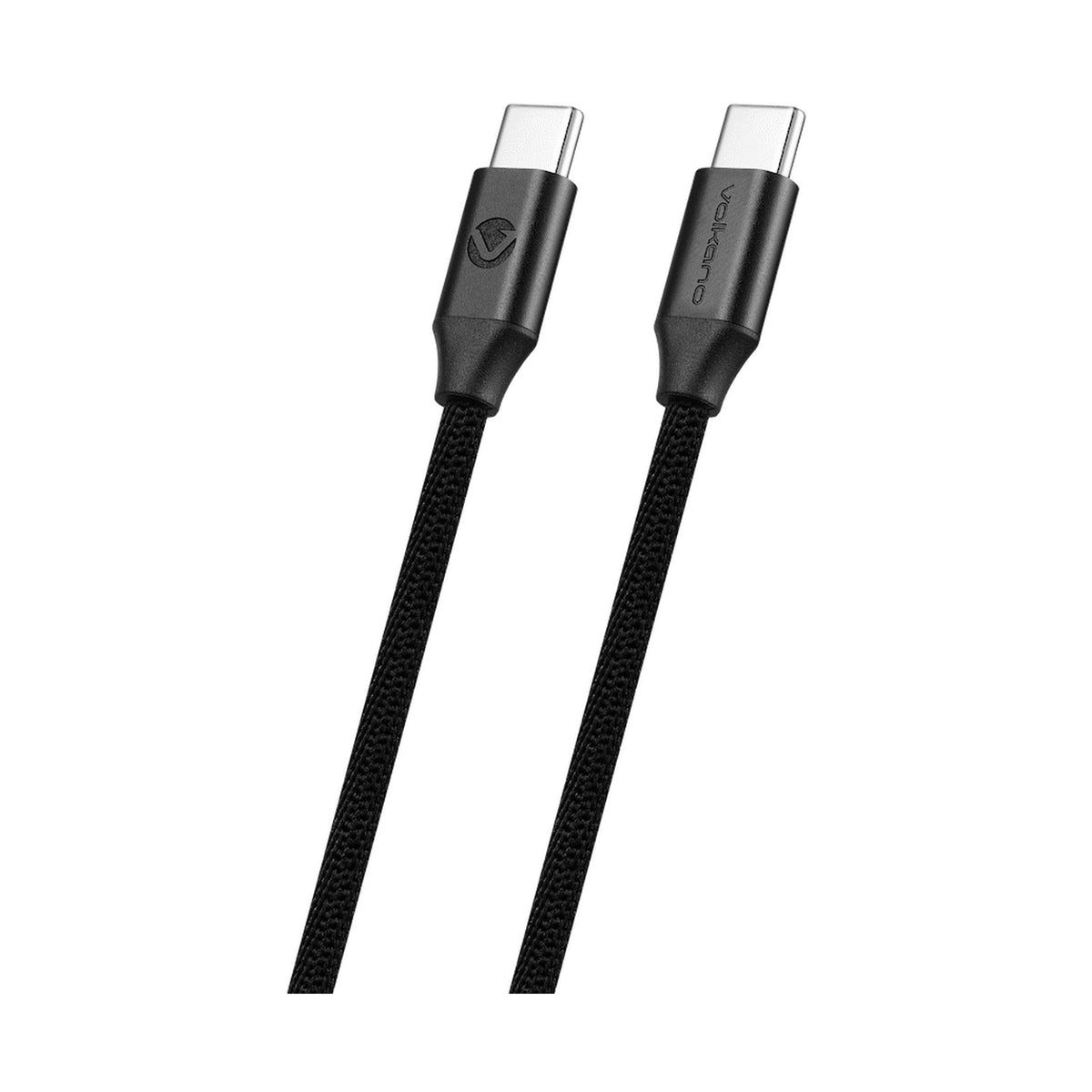 Volkano Weave Series Type-C to Type-C Cable 3m 60w - Black