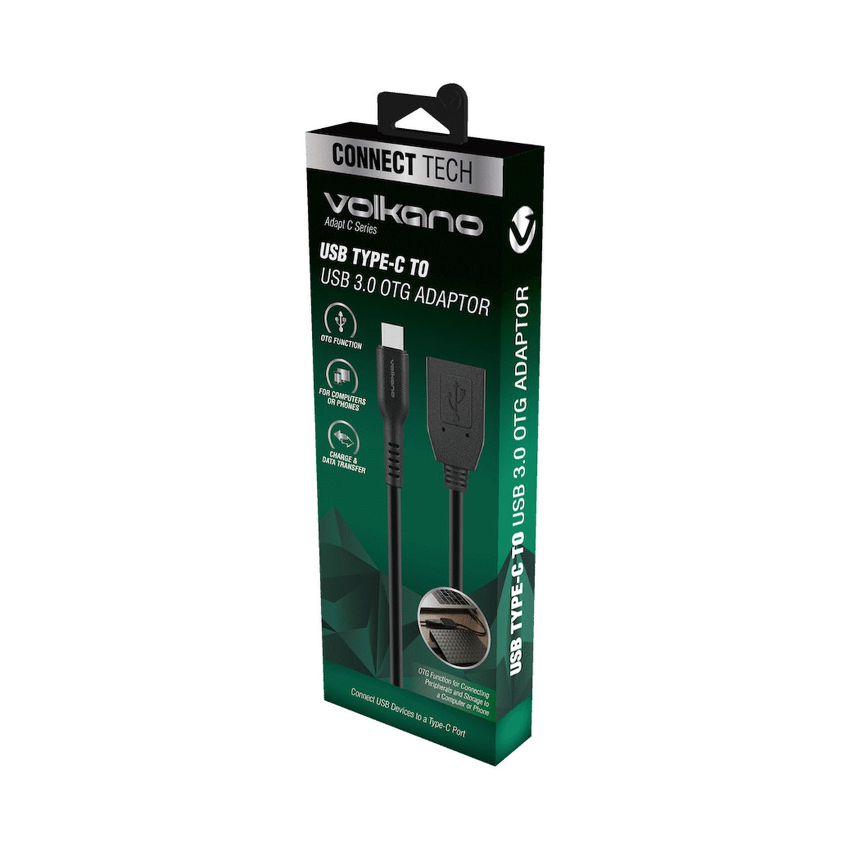 Volkano Adapt C Series Type-C to USB 3.0 Adaptor