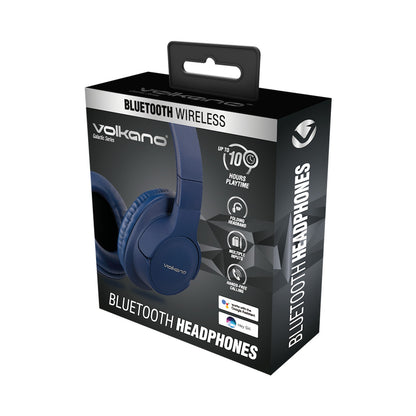 Volkano Galactic Series Bluetooth Headphones - Blue