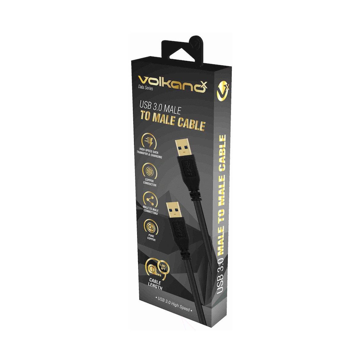 VolkanoX Data Series USB 3.0 A to A Cable 1.8m