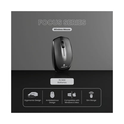 Volkano Focus Series Wireless Mouse