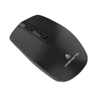 Volkano Granite Series Rechargeable Wireless Mouse - Black