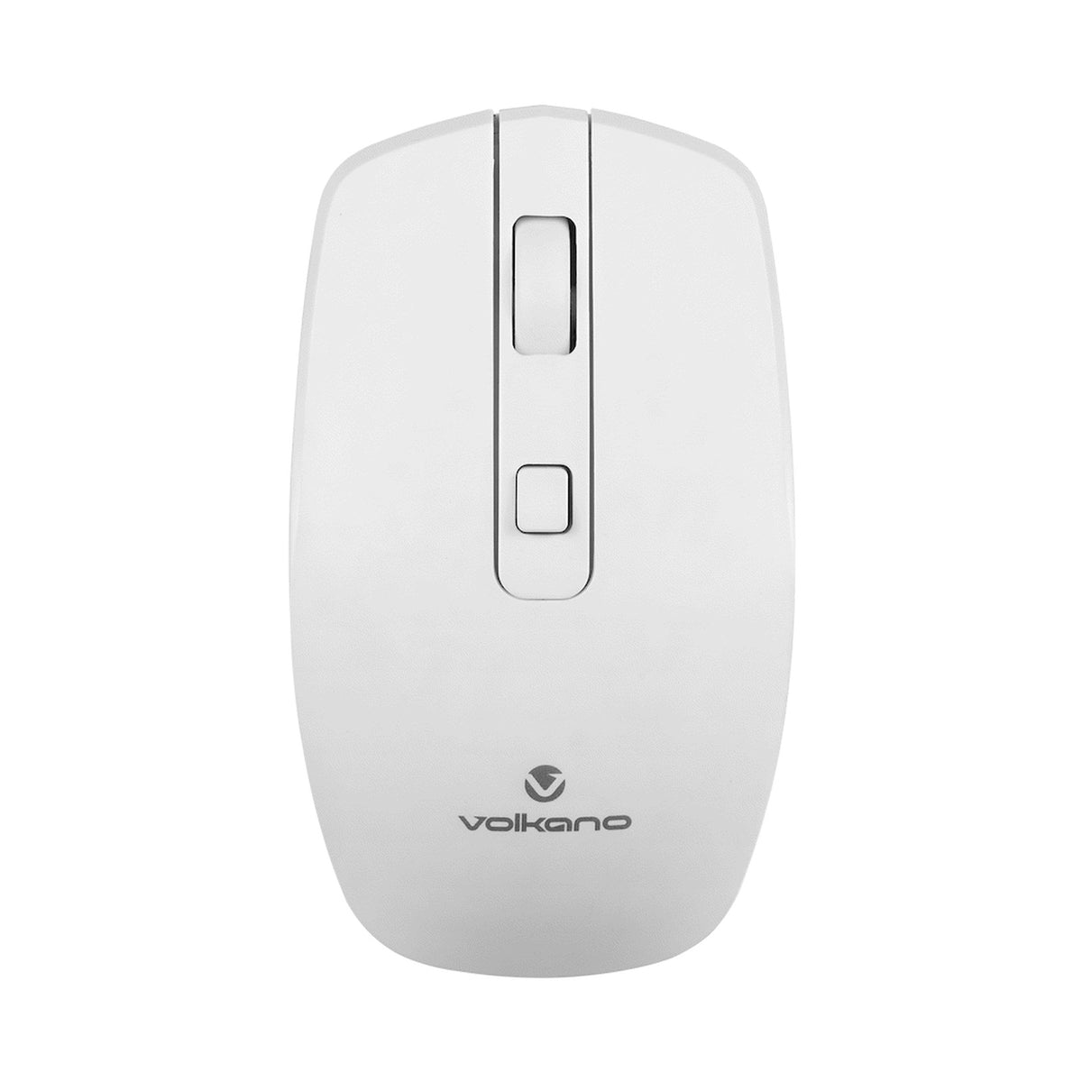 Volkano Granite Series Rechargeable Wireless Mouse - White