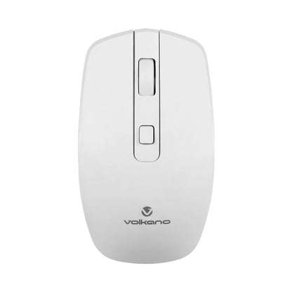 Volkano Granite Series Rechargeable Wireless Mouse - White