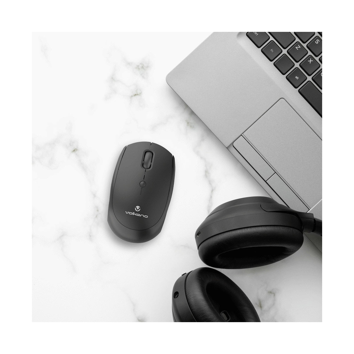 Volkano Talc Wireless Mouse - Black