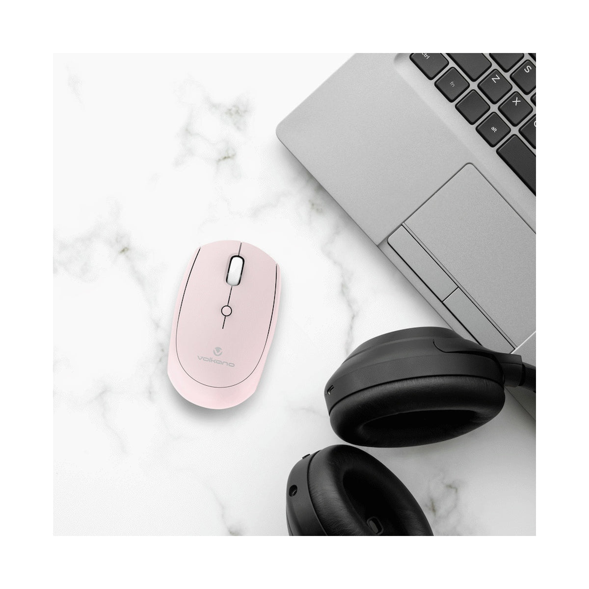 Volkano Talc Wireless Mouse - Pink