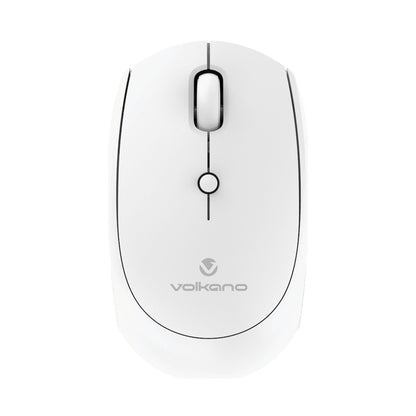 Volkano Talc Wireless Mouse - White