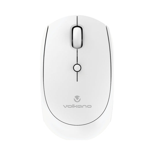 Volkano Talc Wireless Mouse - White