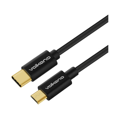 Volkano Connect C Type-C to Micro USB Cable M/M 0.75m