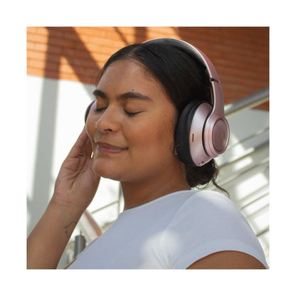 VolkanoX Quasar Series Bluetooth Headphones - Rose Gold