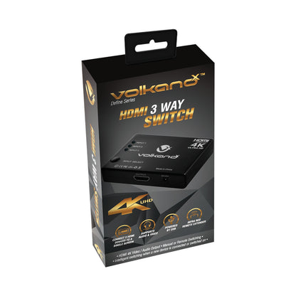 VolkanoX Define Series HDMI Switch 3-Way