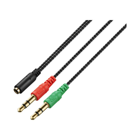 Volkano Unity Series AUX Splitter 4-Pole Socket to 2 AUX