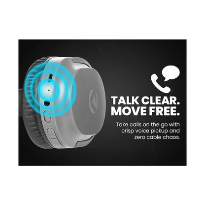 Volkano Pebble Series Bluetooth Headphones - Dark Grey