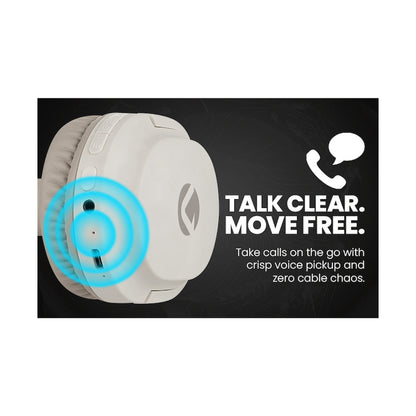 Volkano Pebble Series Bluetooth Headphones - Khaki