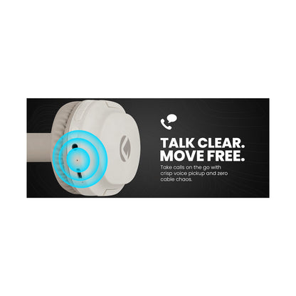 Volkano Pebble Series Bluetooth Headphones - Khaki