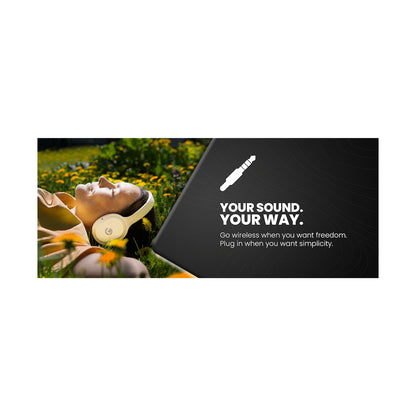 Volkano Pebble Series Bluetooth Headphones - Khaki