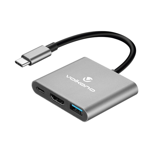 Volkano Expand series 3-in-1 Type-C Hub