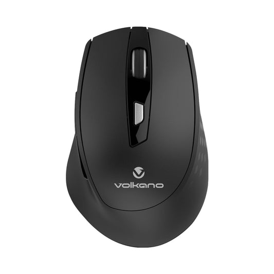 Volkano Chrome Series Wireless Mouse - Black