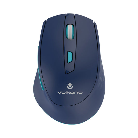 Volkano Chrome Series Wireless Mouse - Blue
