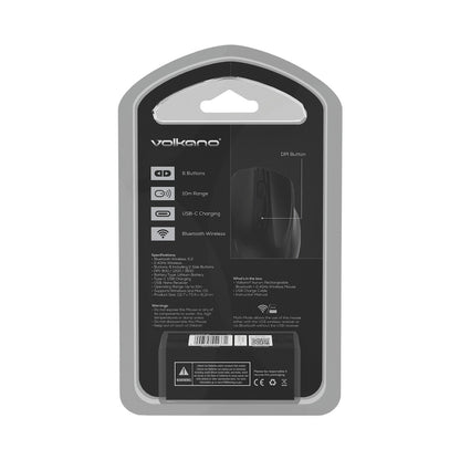 Volkano Aurum Series Bluetooth Wireless Mouse - Black