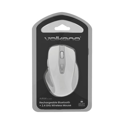 Volkano Aurum Series Bluetooth Wireless Mouse - White