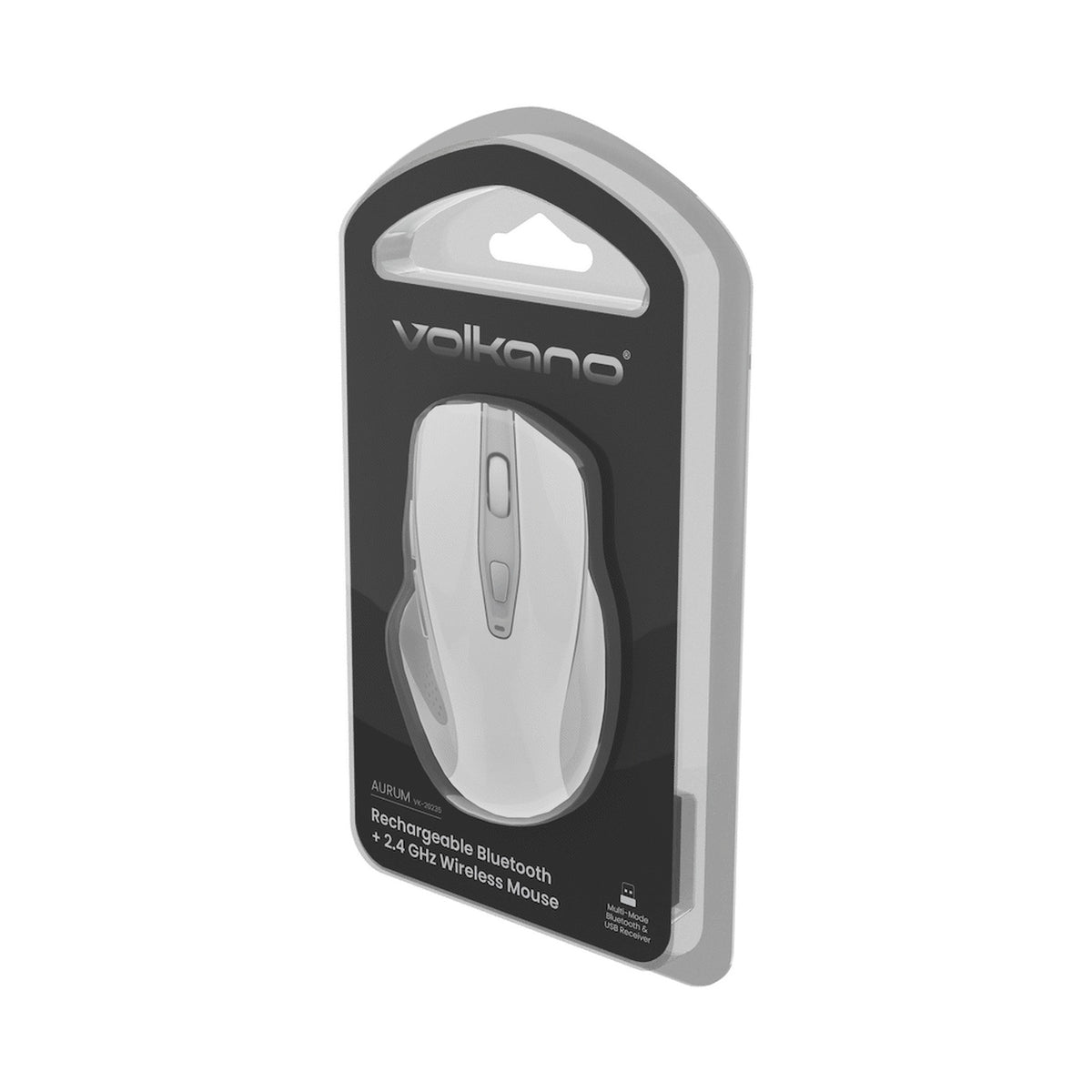 Volkano Aurum Series Bluetooth Wireless Mouse - White