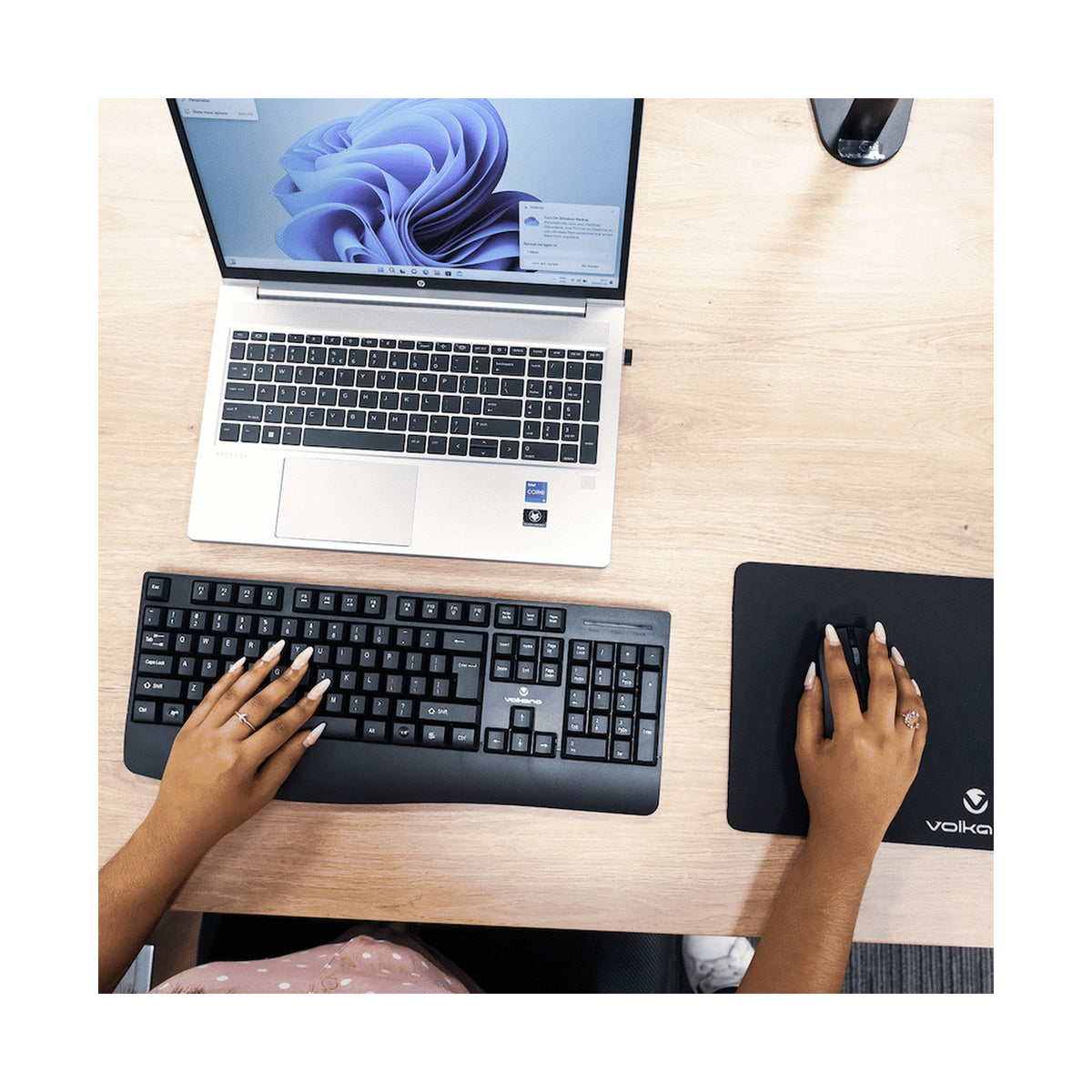 Volkano Meteor Wireless Keyboard and Mouse Combo
