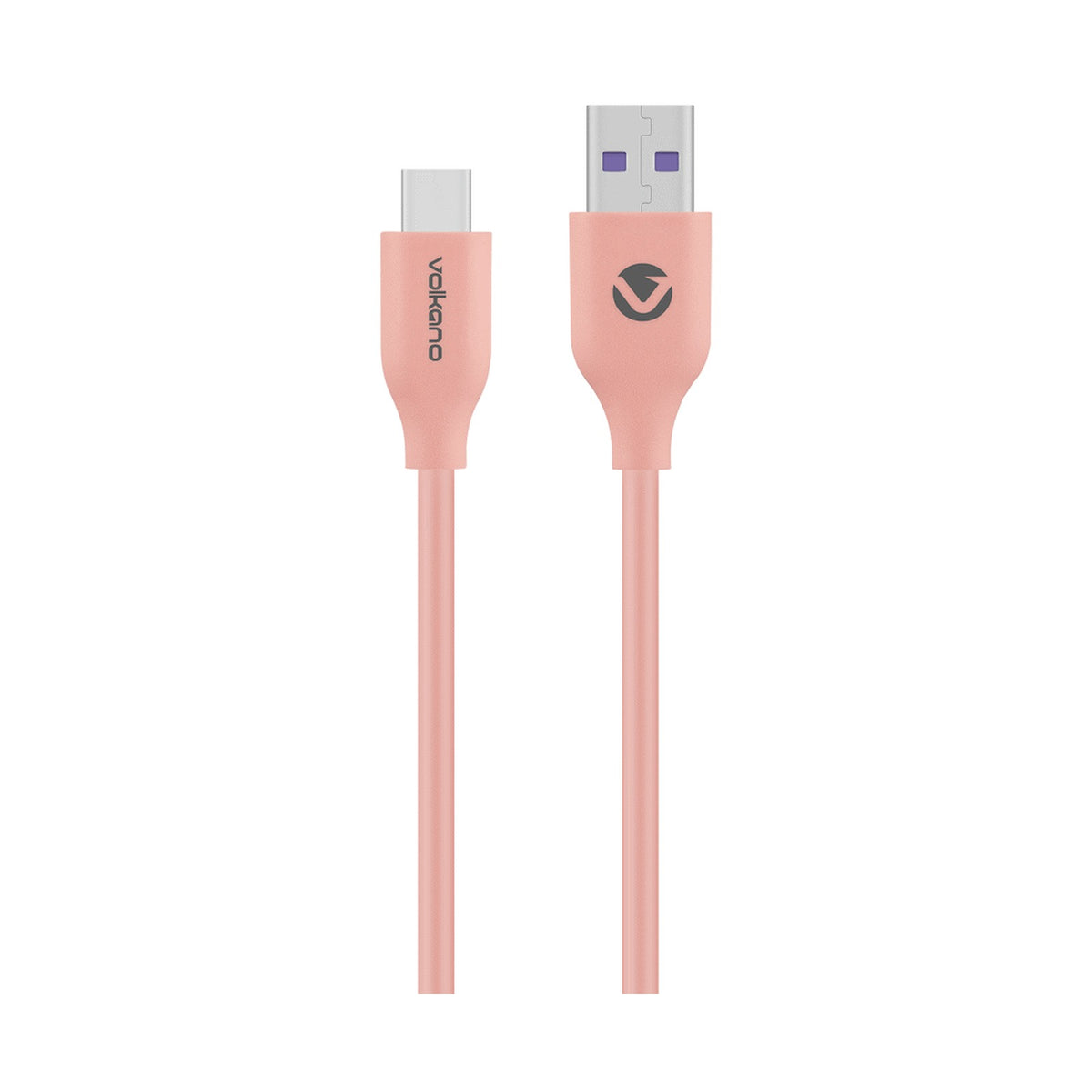 Volkano Flexi Series USB to Type-C 1.5m 30w - Pink